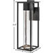 Coastal Elements Coen LED 22 inch Black Outdoor Wall Mount Lantern