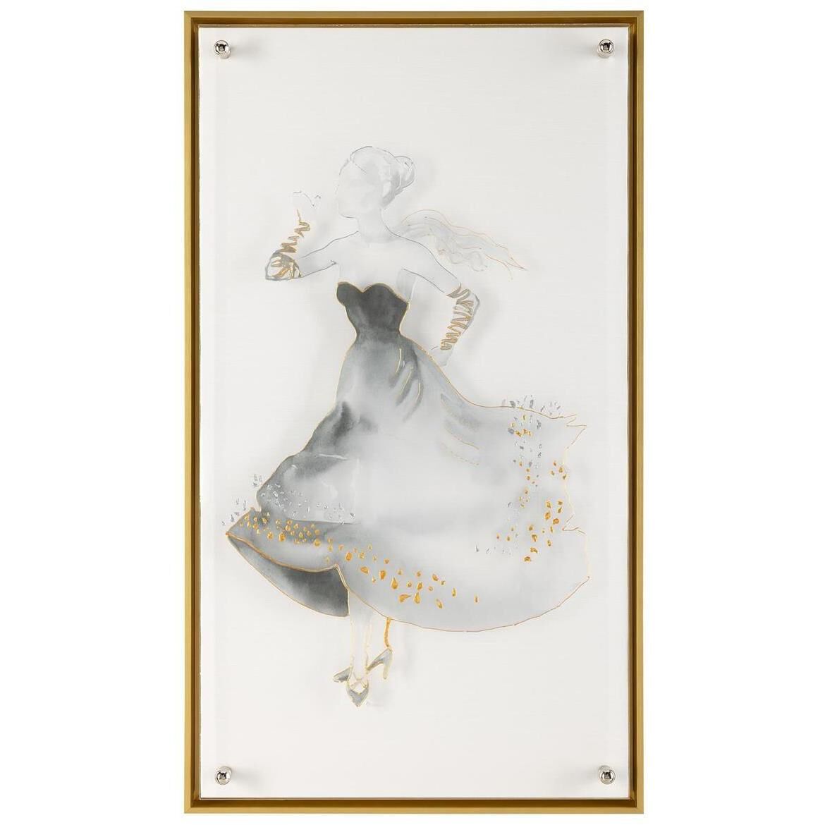 Deborah Pearce's Couture Noir 37.62 X 21.62 inch Giclee in IV