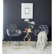 Stripe White Faux Orchid
