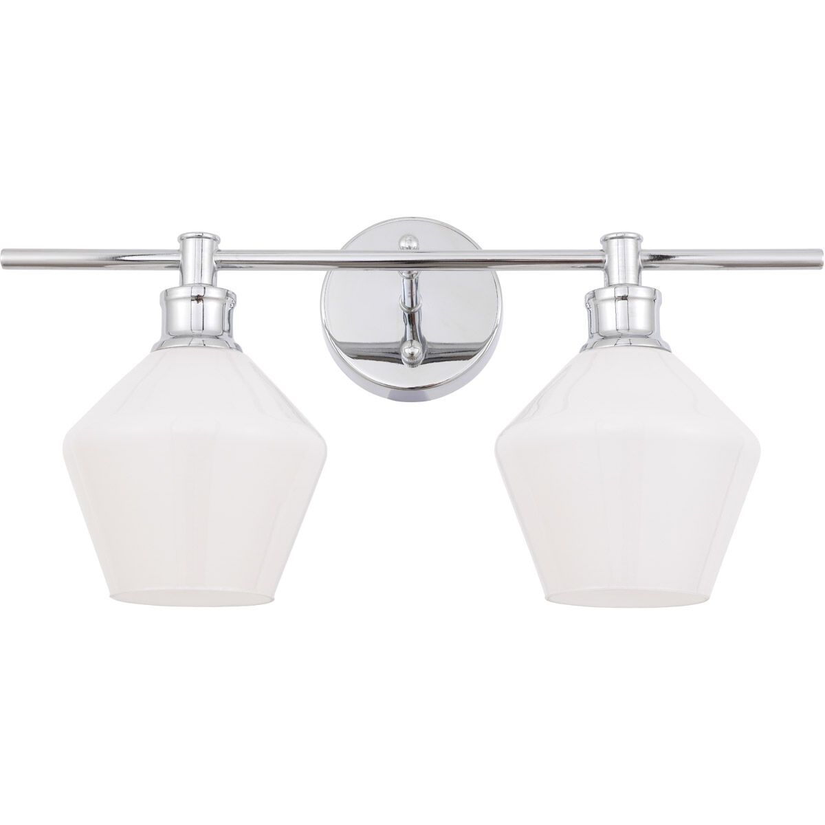 Gene 2 Light 19 inch Chrome Wall sconce Wall Light