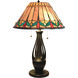 Evelyn 24 inch 75.00 watt Dark Antique Bronze Table Lamp Portable Light