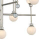 Mercer LED 24 inch Polished Nickel Chandelier Ceiling Light