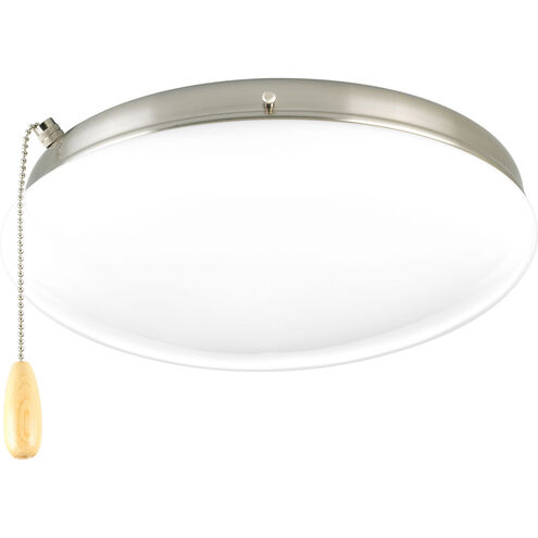 AirPro 2 Light Brushed Nickel Fan Light Kit in Bulbs Not Included