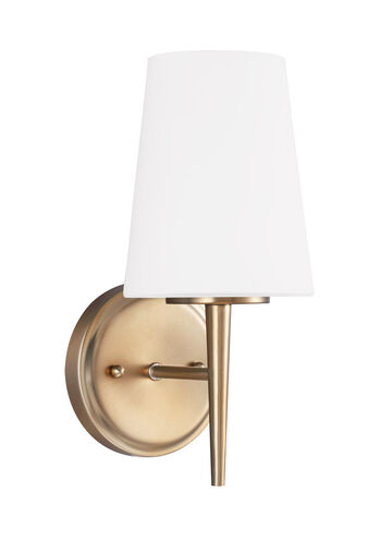 Driscoll 1 Light 5.25 inch Satin Brass Bath Vanity Wall Sconce Wall Light