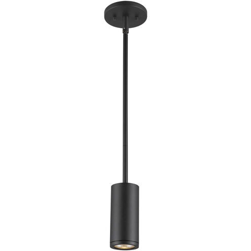 Nordic LED 2.63 inch Black Exterior Pendant