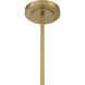 Bollavino LED 24 inch Legacy Brass Pendant Ceiling Light