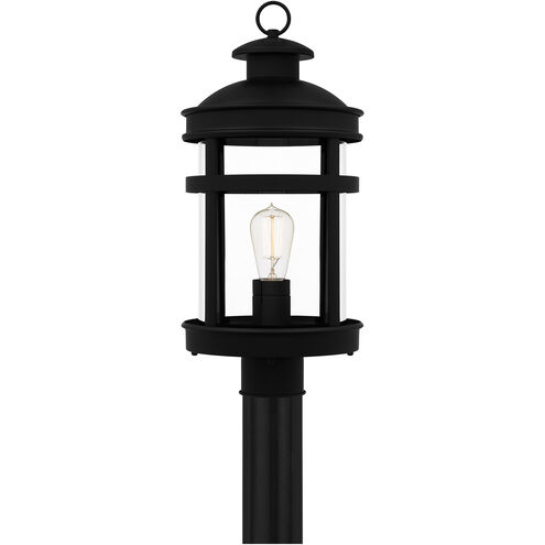 Scout 1 Light 20.5 inch Matte Black Outdoor Post Lantern, Large