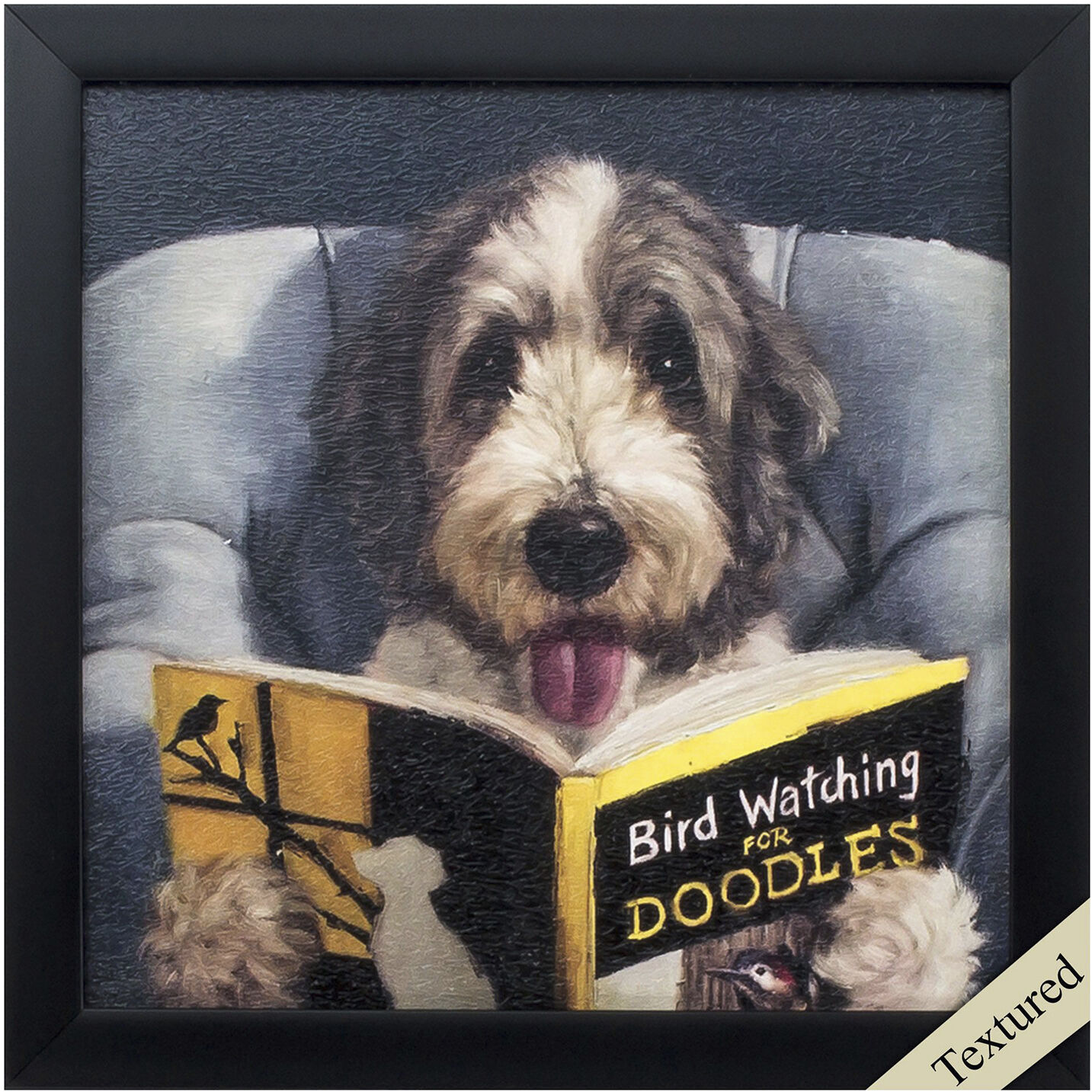 Animals 11 X 11 inch Non-Glass Framed Art, Propac