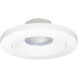 Slim 5 inch Matte Powder White Surface Ceiling Light