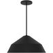 Nin LED 22 inch Sand Black Outdoor Pendant
