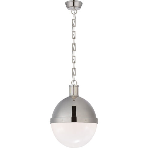 Thomas O'Brien Hicks 2 Light 13.25 inch Polished Nickel Pendant Ceiling Light, Large
