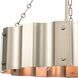 Clausten 4 Light 21 inch Matte Nickel Chandelier Ceiling Light