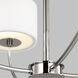 kate spade new york Sawyer 4 Light 31.75 inch Polished Nickel Chandelier Ceiling Light