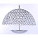 Parasol LED 16.25 inch Polished Chrome Single Pendant Ceiling Light