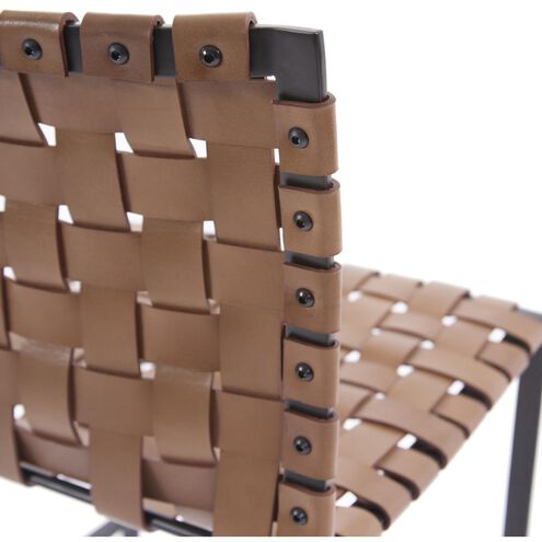 Irving Buffalo Brown/Black Dining Chair