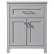 Adian Grey Bathroom Storage Cabinet