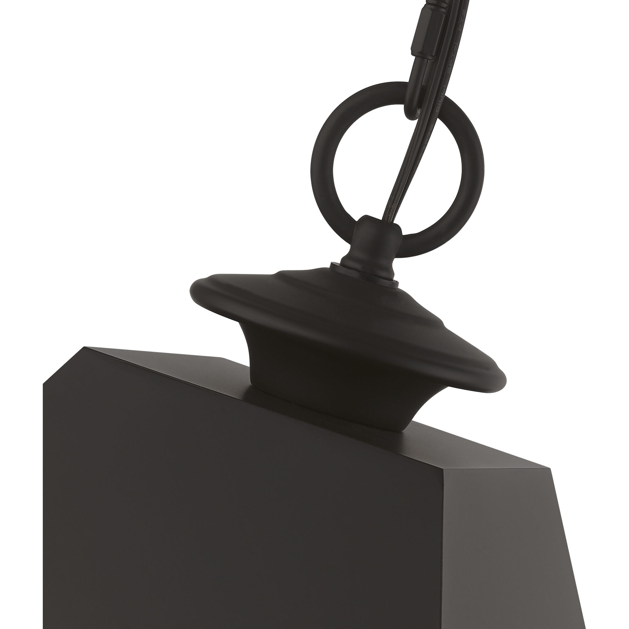 Wentworth 2 Light 9 inch Bronze with Antique Brass Finish Cluster Outdoor Pendant Lantern, Medium