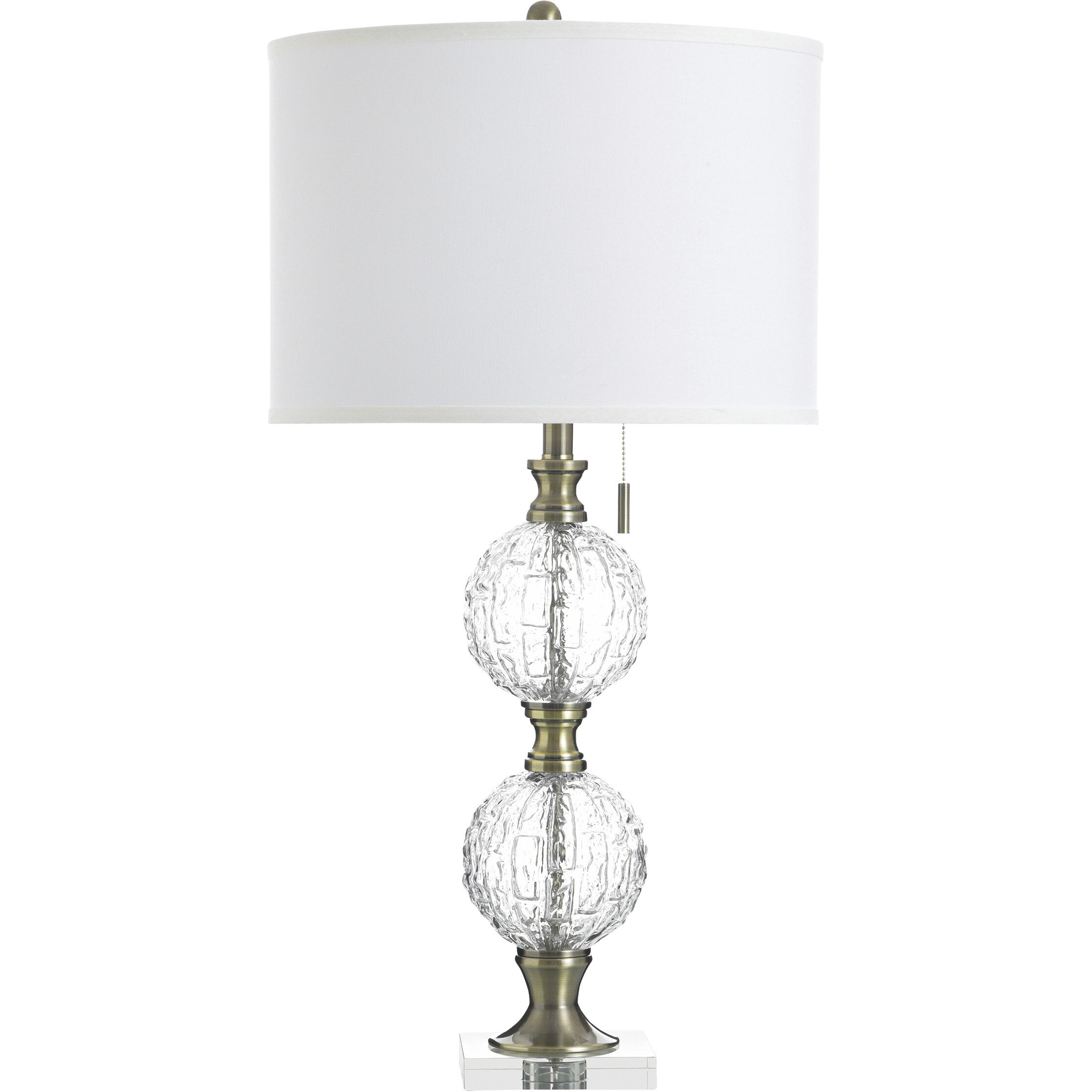 Subal 33.5 inch 100 watt Subal Gold Table Lamp Portable Light