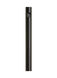 Outdoor Posts 84 inch Black Outdoor Post, with Photocell