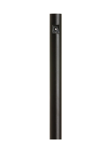 Outdoor Posts 84 inch Black Outdoor Post, with Photocell