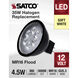 Lumos LED 4.5 watt 12 3000K Light Bulb, MR LED
