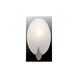 Franco-Goccia 9 inch Polished Steel Wall Sconce Wall Light