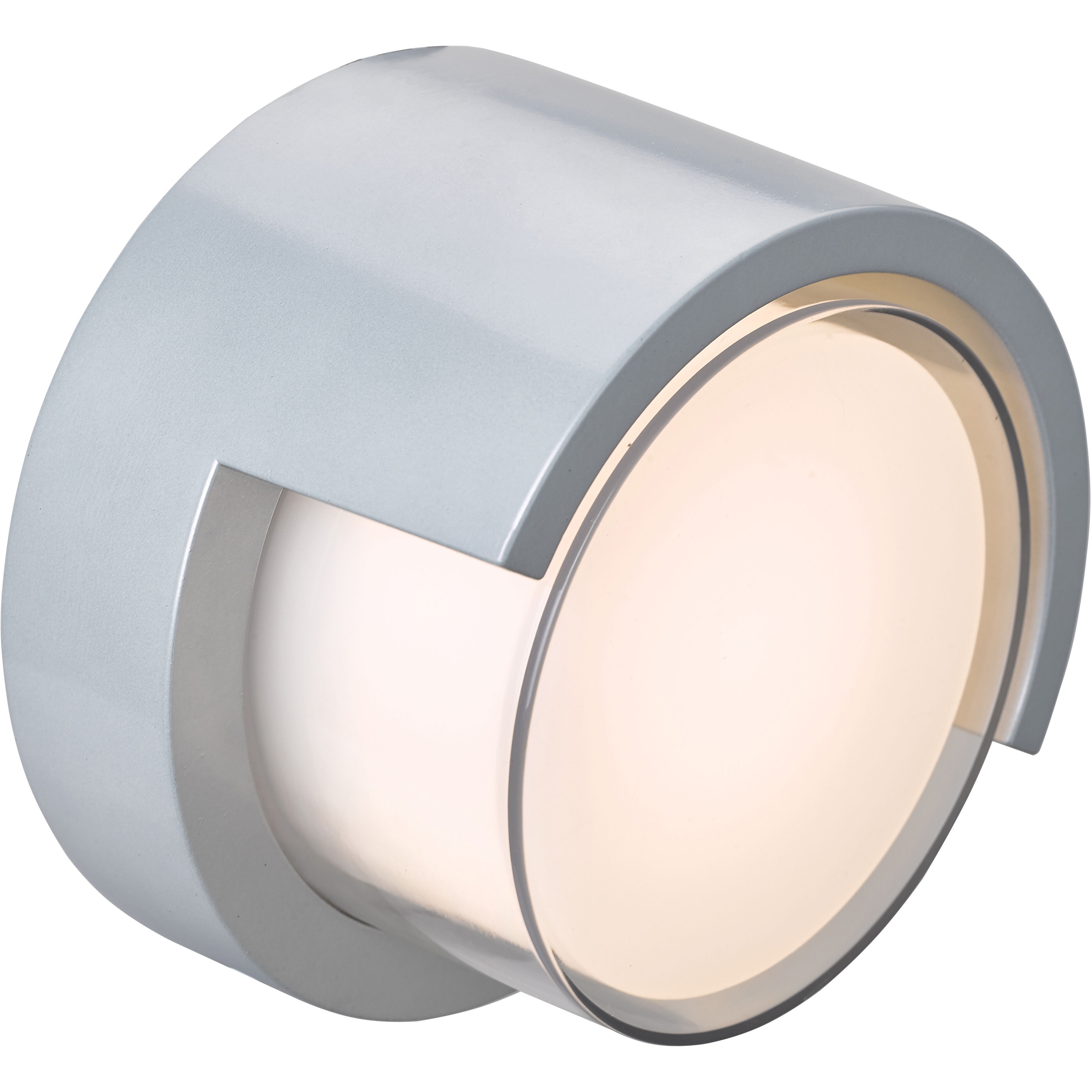 Geo LED 3.9 inch Silica Outdoor Wall Light