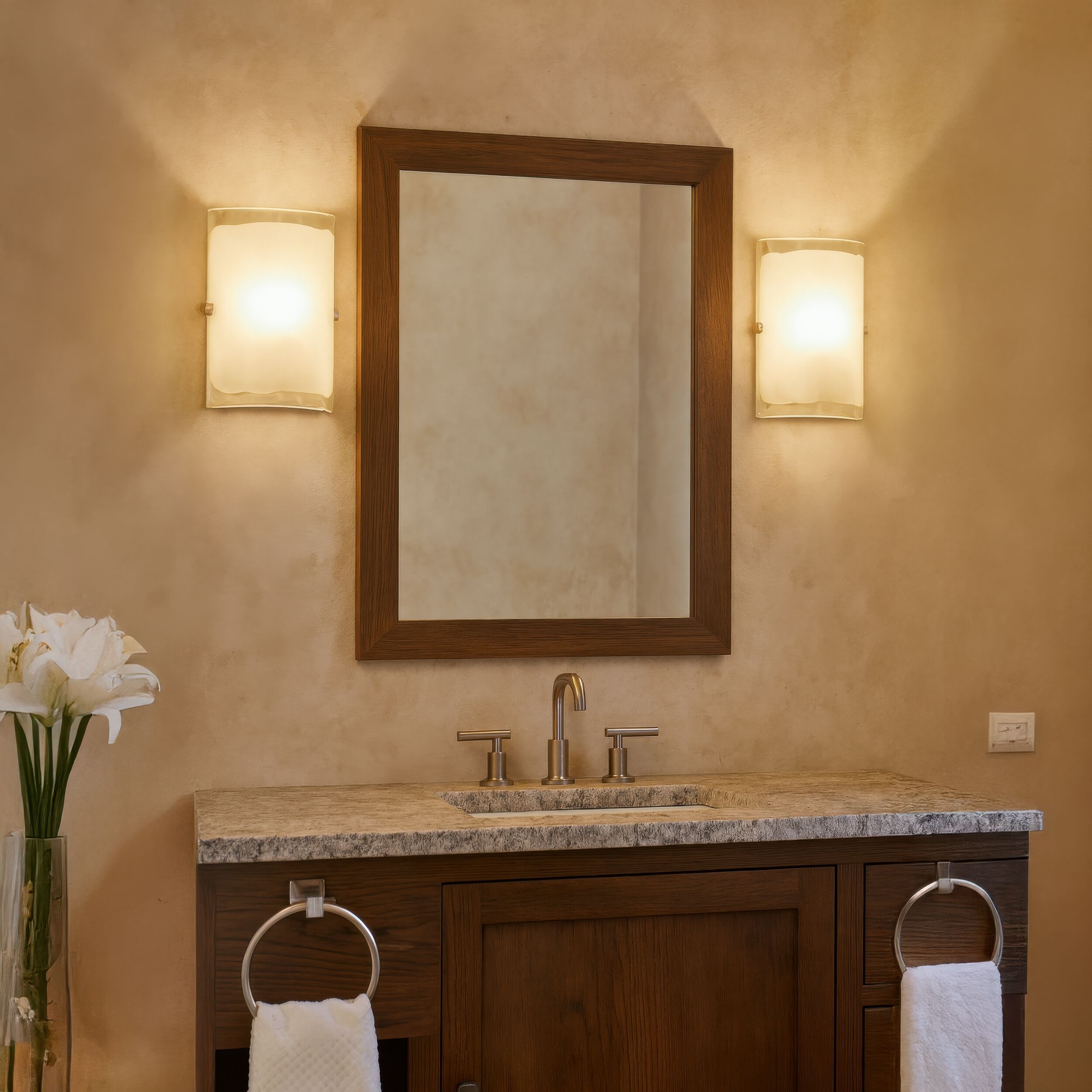 Fairchild 1 Light 6 inch Black and Polished Nickel with Satin Brass ADA Wall Sconce Wall Light