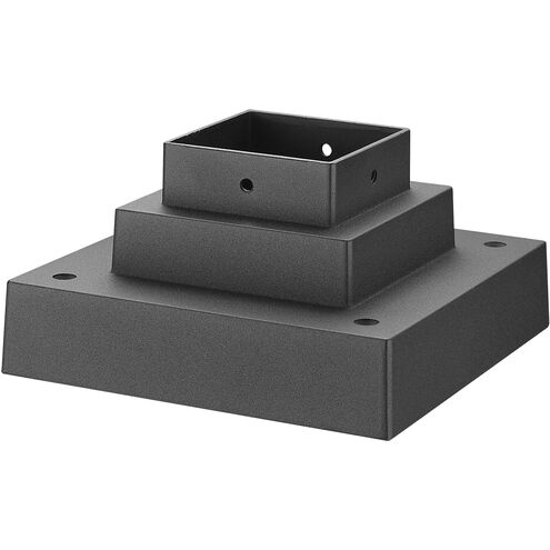 Pier Mounts Black Outdoor Posts + Hardware