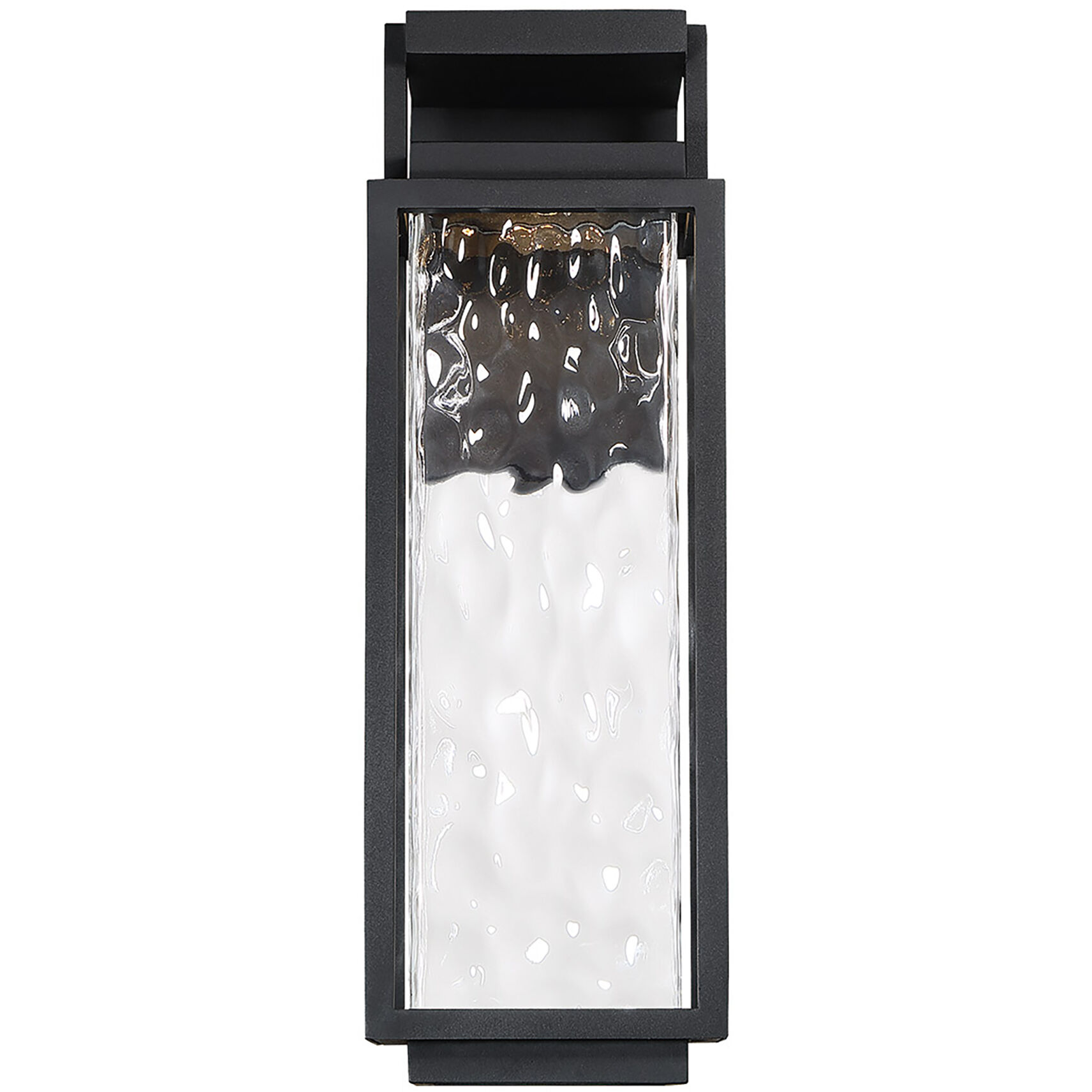Two If By Sea LED 18 inch Black Outdoor Wall Light in 18in.