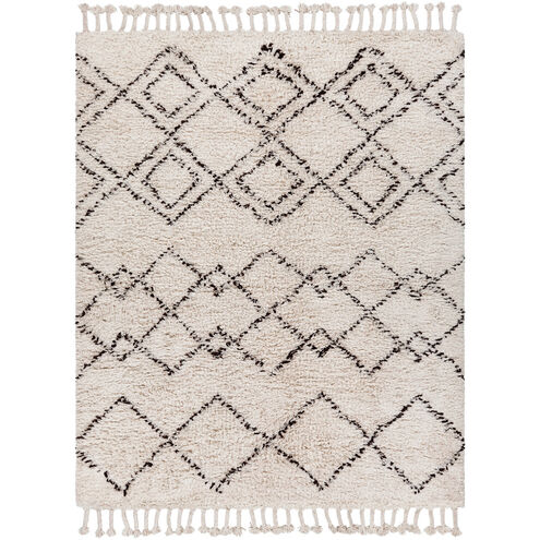 Sherpa 120 X 96 inch Dark Brown/Cream Rugs, Wool