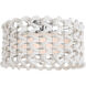 Fisher Weisman Catania LED 17.5 inch Polished Nickel Flush Mount Ceiling Light