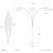 Amarillo 83 inch 22.00 watt Matte Black Arc Floor Lamp Portable Light