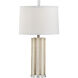 Vietri 31 inch 100 watt Aged Cream/Taupe Glaze Table Lamp Portable Light