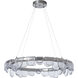 Riverbed LED 39.6 inch Sterling Pendant Ceiling Light