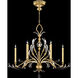 Beveled Arcs 6 Light 44 inch Gold Chandelier Ceiling Light in Gold Leaf