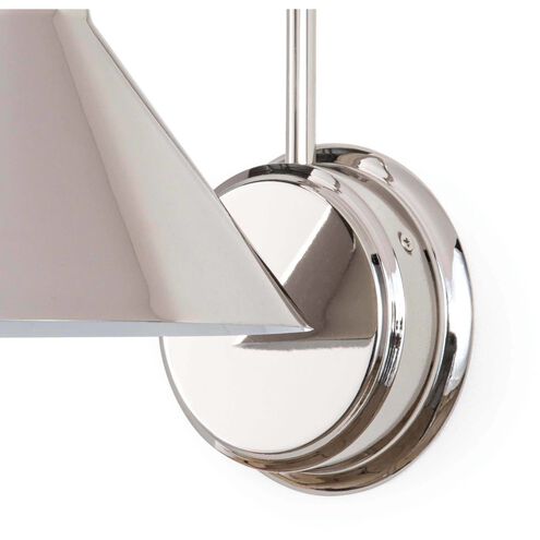 Dublin 1 Light 7.75 inch Polished Nickel Wall Sconce Wall Light