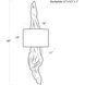 Driftwood 2 Light 16 inch Ambered Silver Leaf Wall Sconce Wall Light
