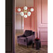 Alora Mood Celia 9 Light 30.25 inch Brushed Gold Chandelier Ceiling Light