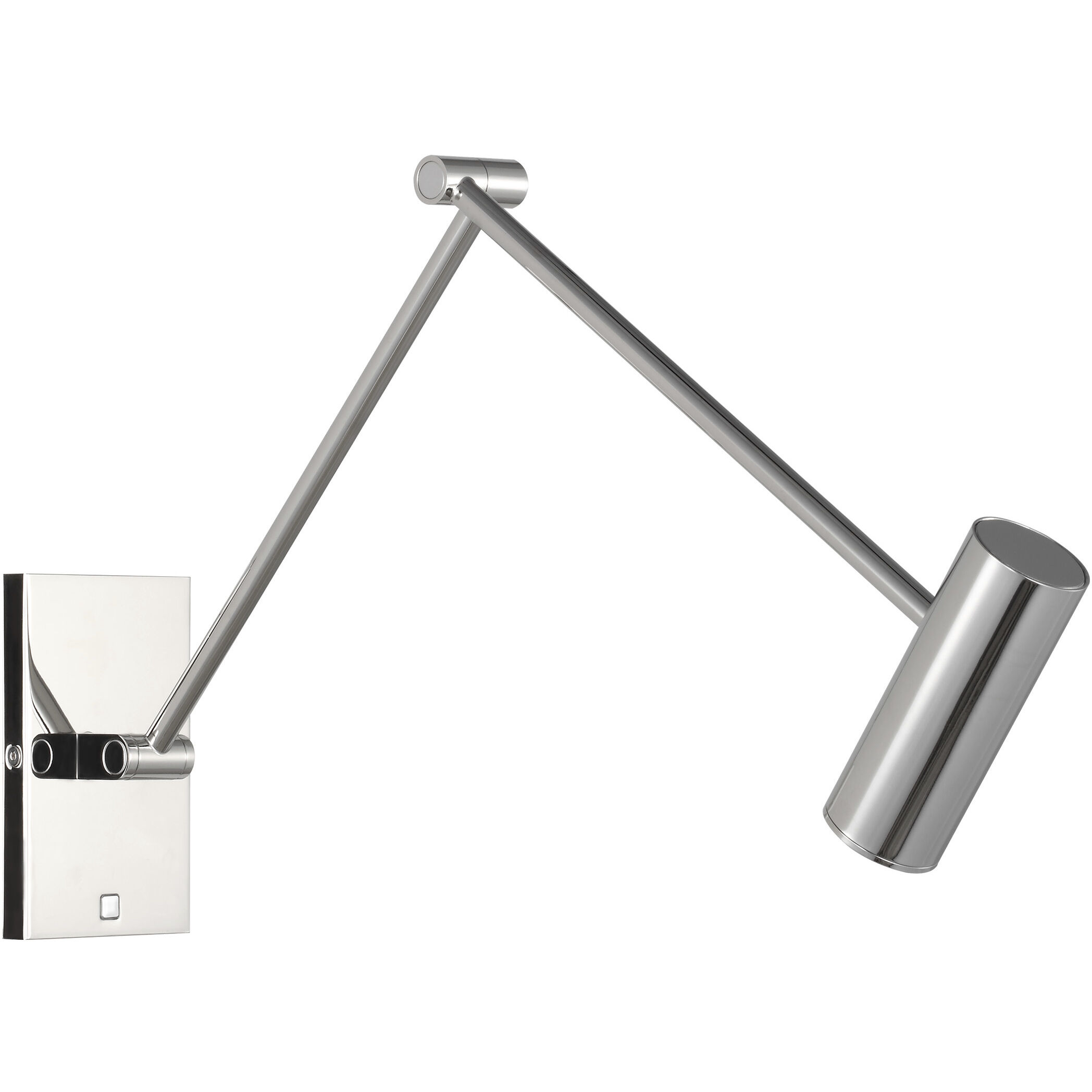 Sean Lavin Ponte 22.6 inch 8.40 watt Polished Nickel Task Wall Sconce Wall Light