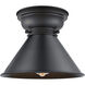 Aditi Briarcliff LED 10 inch Matte Black Flush Mount Ceiling Light, Aditi