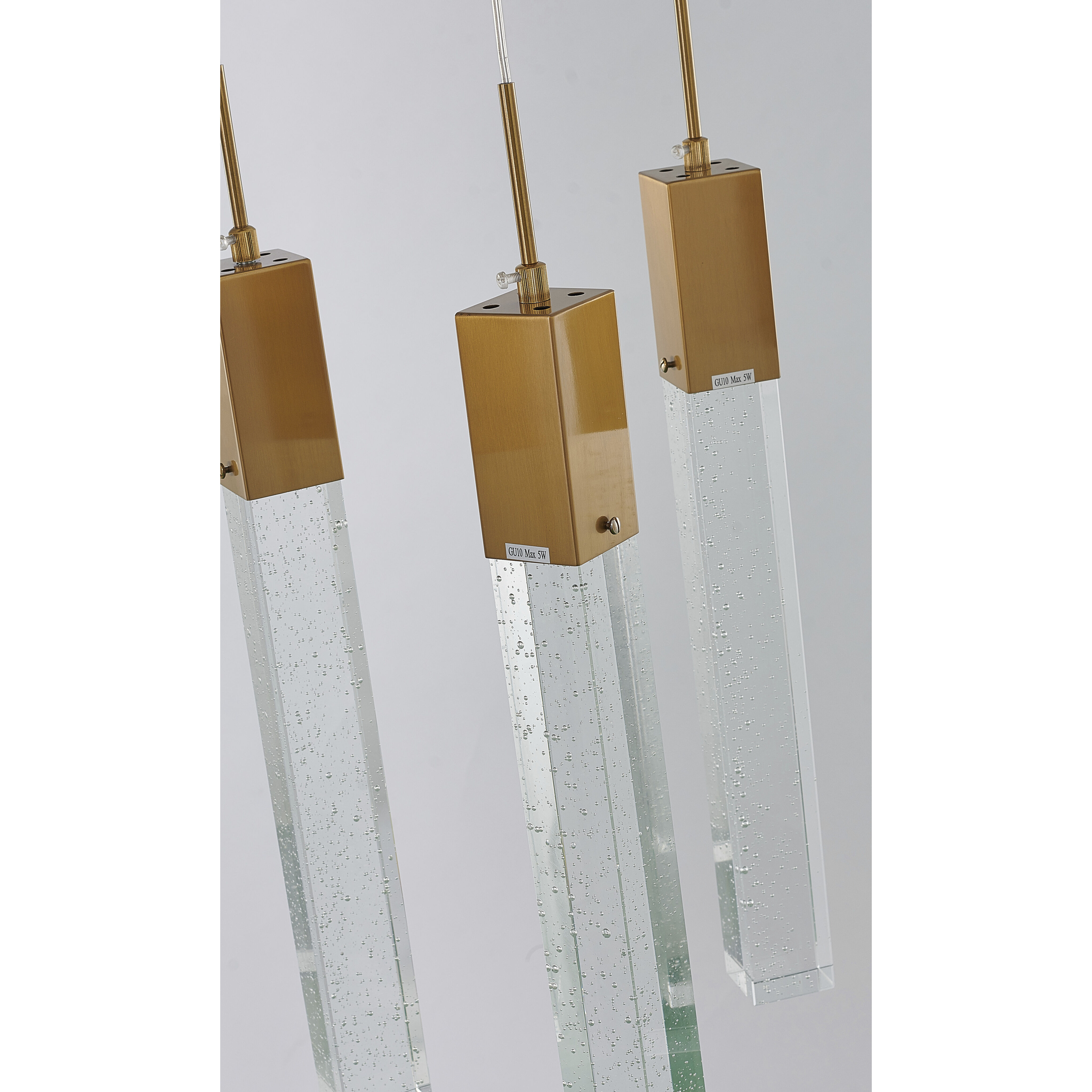 Canada 7 Light 35.4 inch Gold Island Lighting Ceiling Light