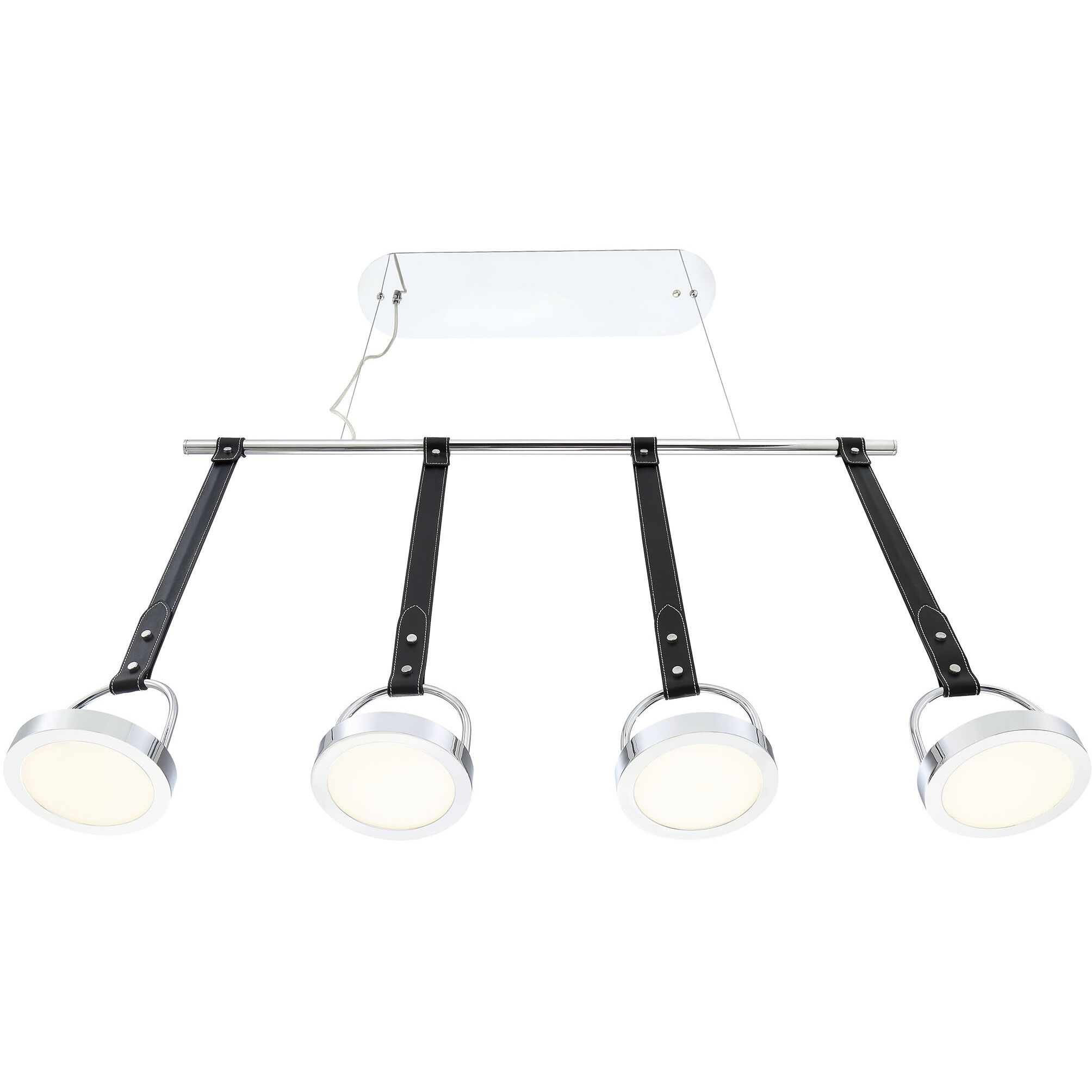 Lappin LED 6 inch Chrome Chandelier Ceiling Light