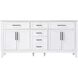 Virginia 72 X 35 inch White Bathroom Vanity Cabinet