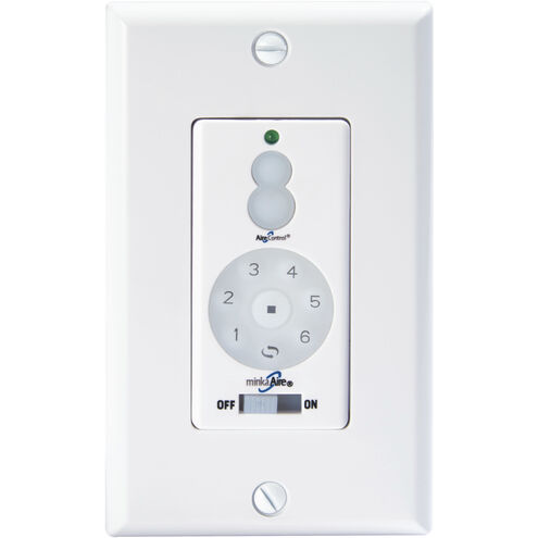 Minka-Aire Aire White Dc Wall Fan Control WC500 - Open Box