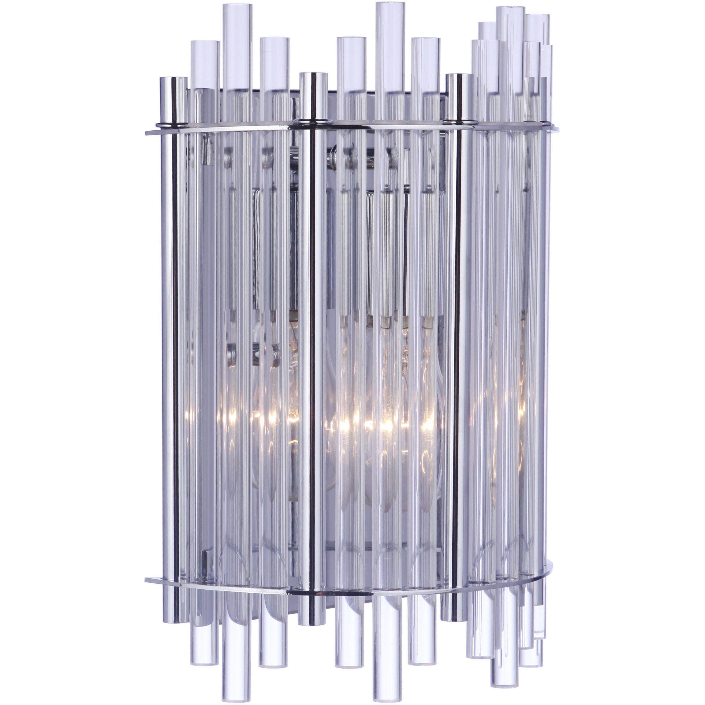 Reveal 1 Light 7.75 inch Chrome Wall Sconce Wall Light