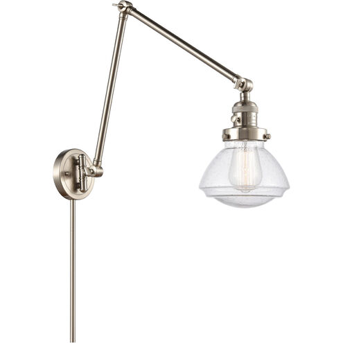 Olean 1 Light 8.75 inch Swing Arm Light/Wall Lamp