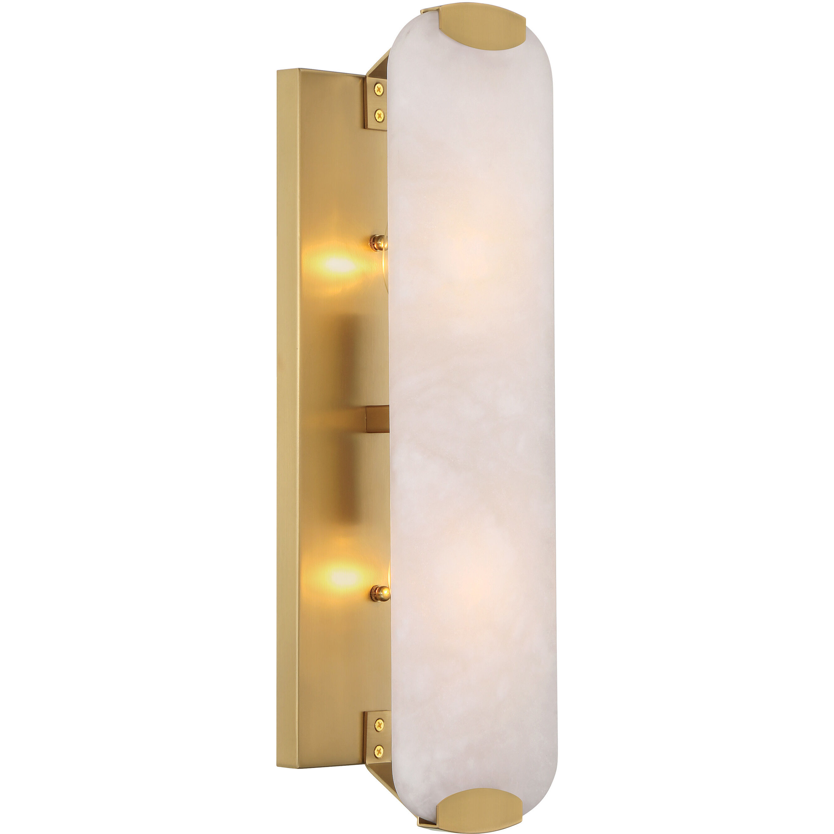 Glowstone Wall Sconce Wall Light in Legacy Brass