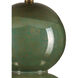 Kindred 33.5 inch 150 watt Green Table Lamp Portable Light