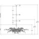 Forest Dawn 8 Light 60.25 inch Washed Lucerne Gold Chandelier Ceiling Light, Aviva Stanoff Collection